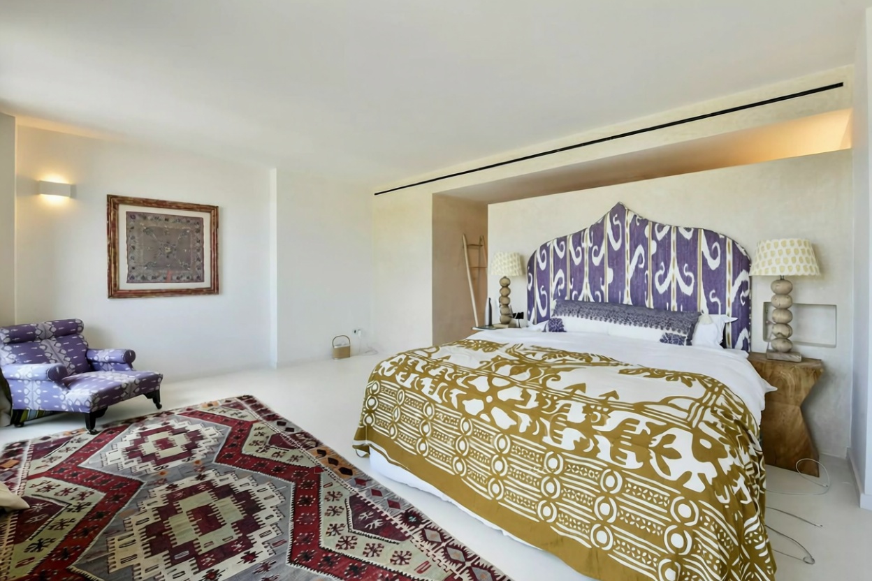 Chalet con acceso directo a playa en Maó — Dormitorio