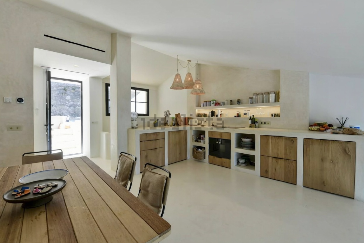 Chalet con acceso directo a playa en Maó — Cocina