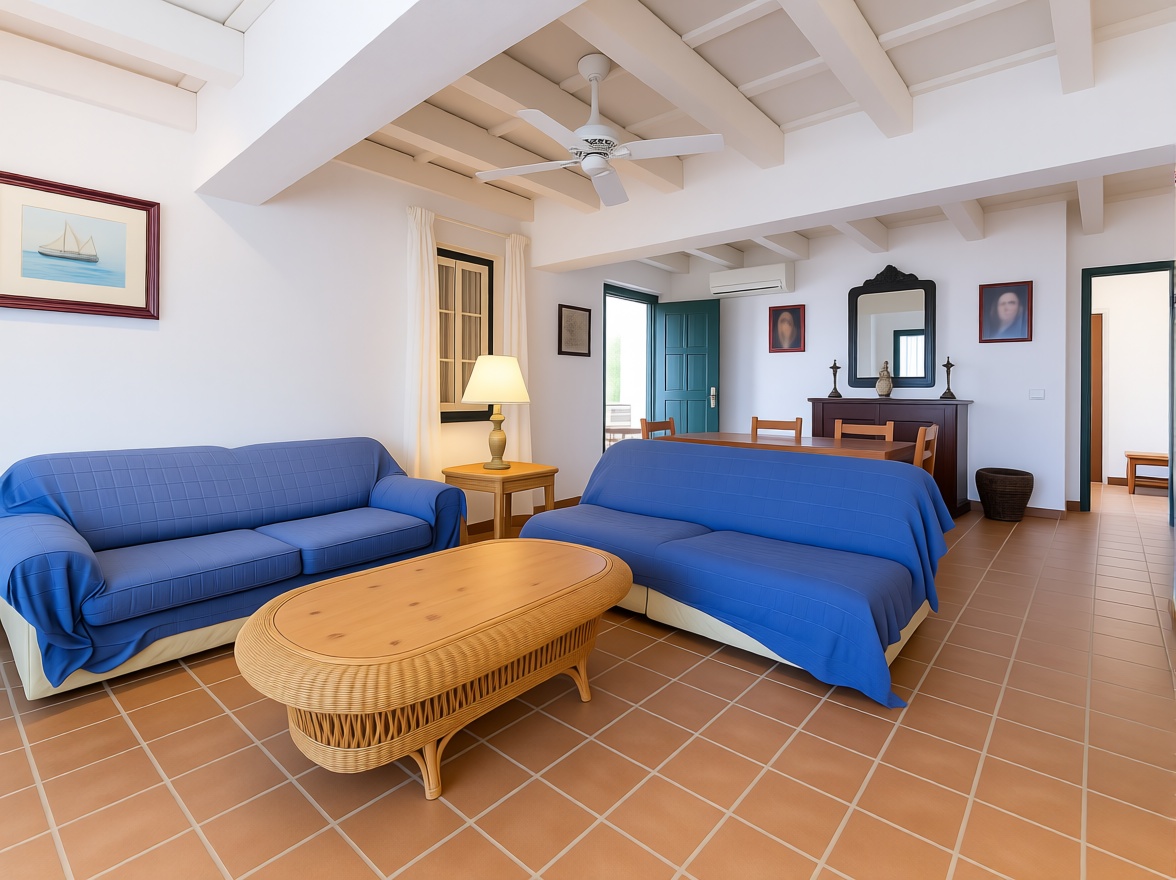 Chalet mit direkter Strandzugang in Maó/Mahón — Wohnzimmer