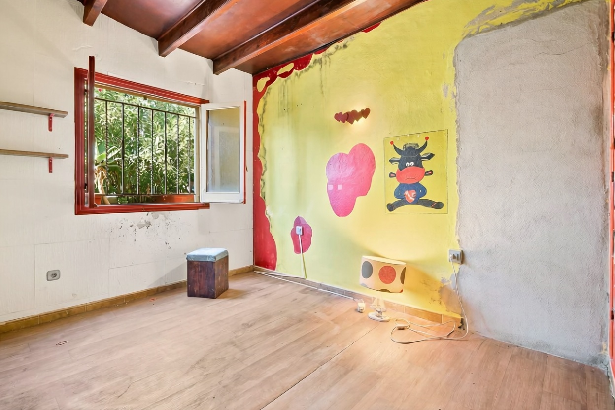 Chalet con acceso directo a playa en Ciutadella — Dormitorio