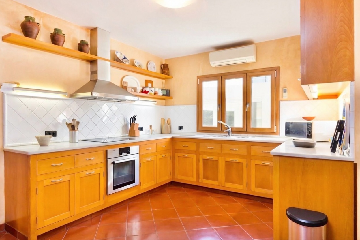 Chalet con acceso directo a playa en Ciutadella — Cocina