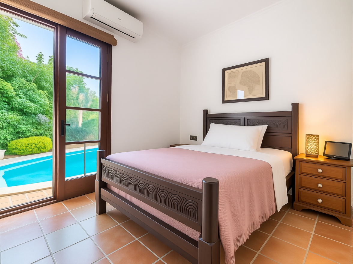 Chalet with direct beach access in Mallorca, Balears (Illes) — Bedroom