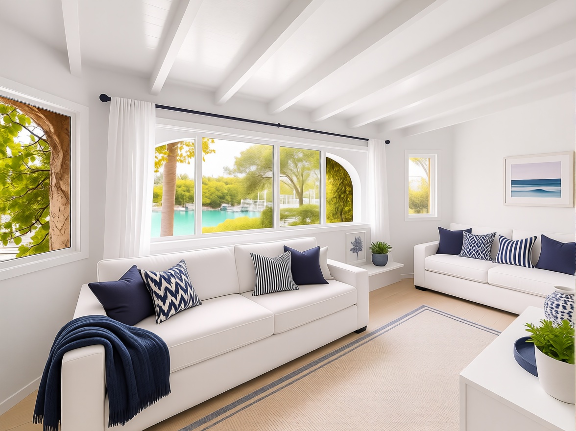 Chalet con acceso directo a playa en Ciutadella — Salón