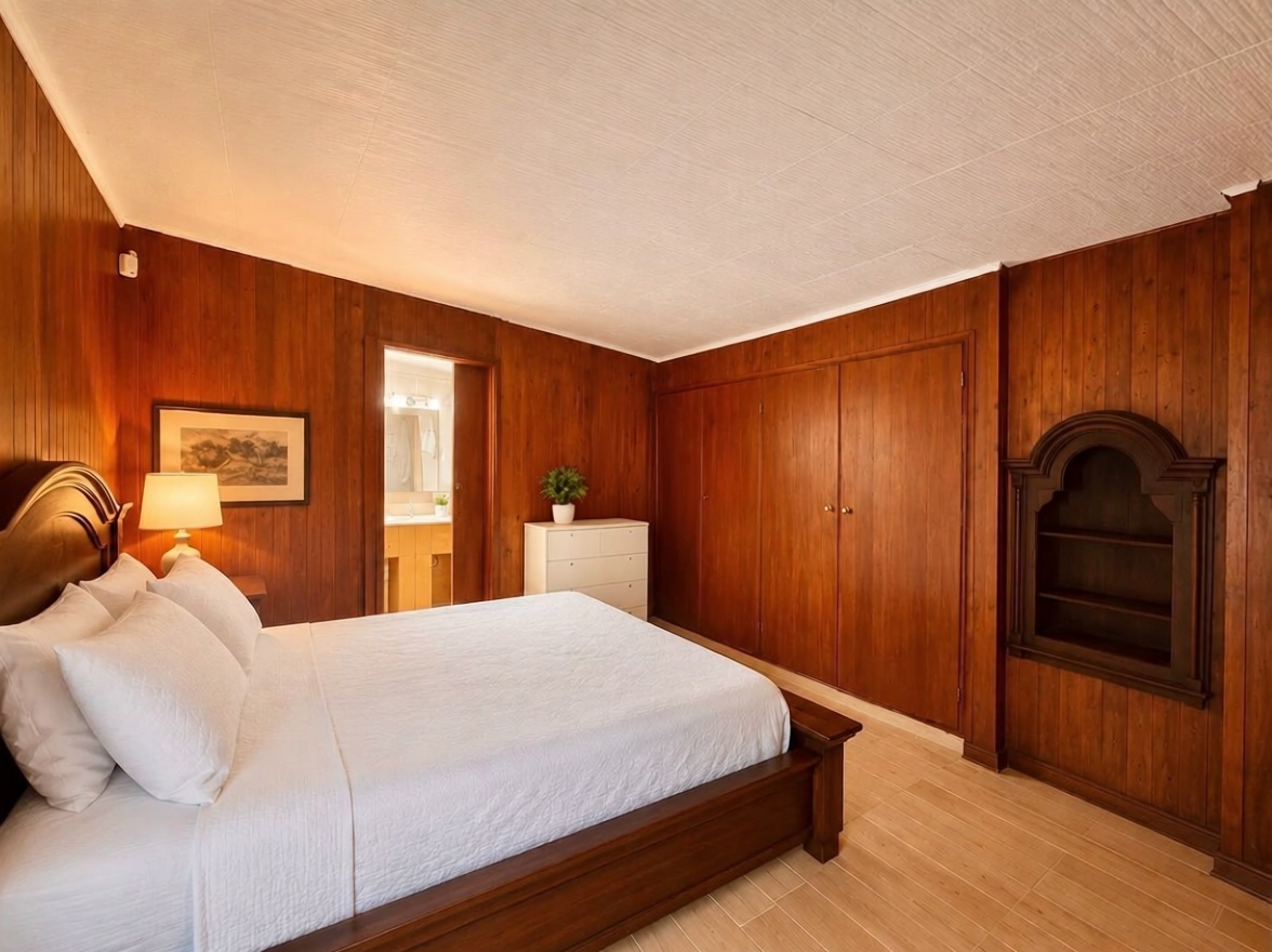 Chalet con acceso directo a playa en Ciutadella — Dormitorio