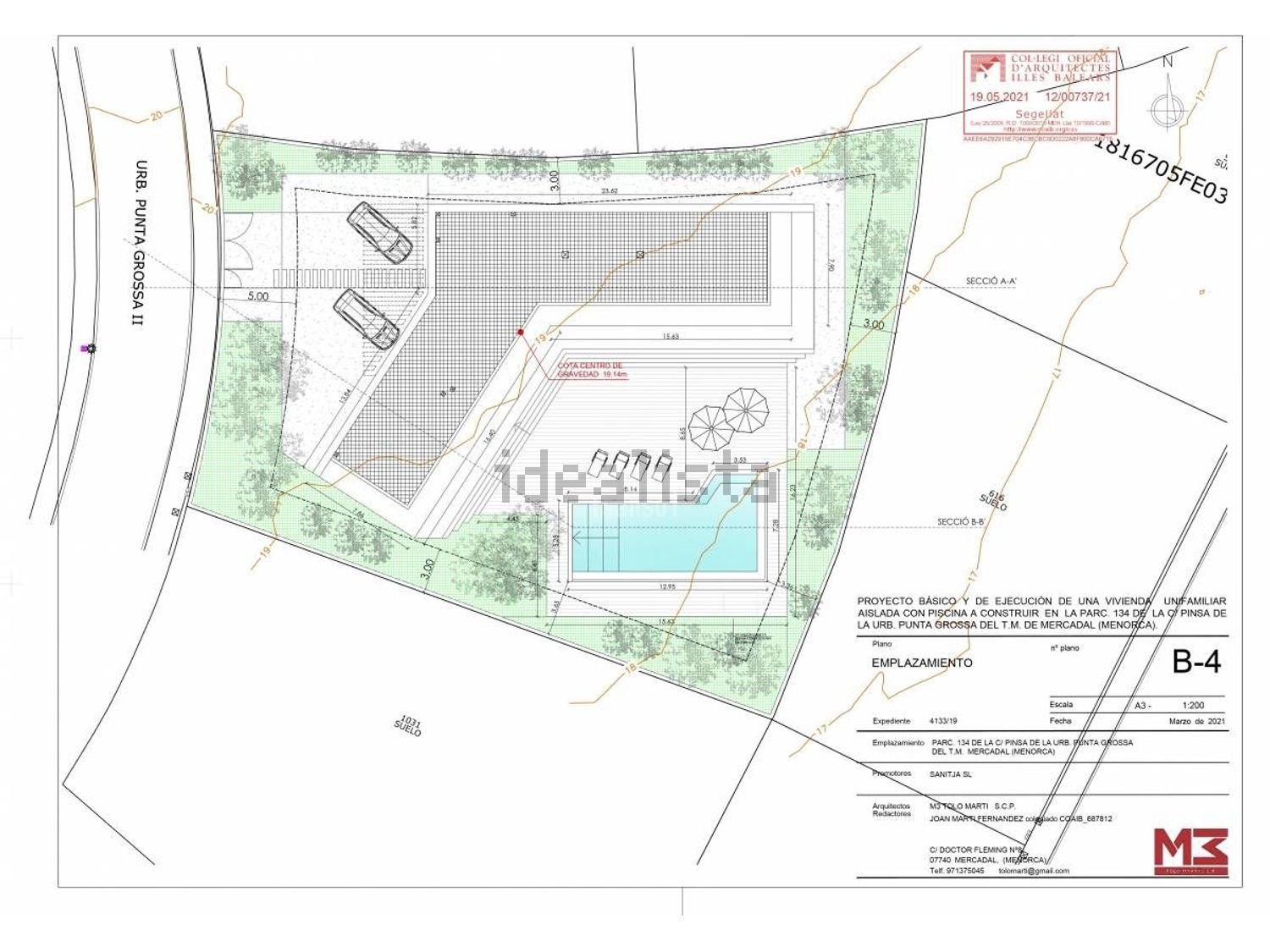 Chalet with direct beach access in Es Mercadal — Discard