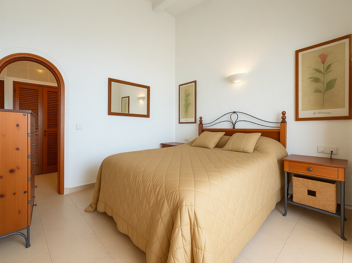 Chalet mit direkter Strandzugang in Maó/Mahón — Schlafzimmer