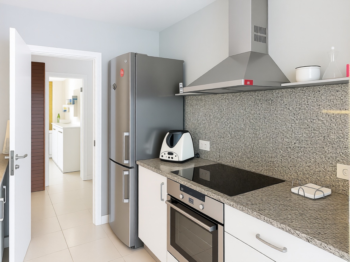 Wohnung in erste Strandlinie in Ciutadella — Küche