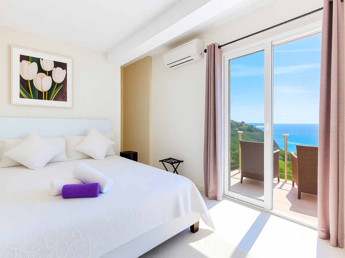 Chalet with direct beach access in Mallorca, Balears (Illes) — Bedroom