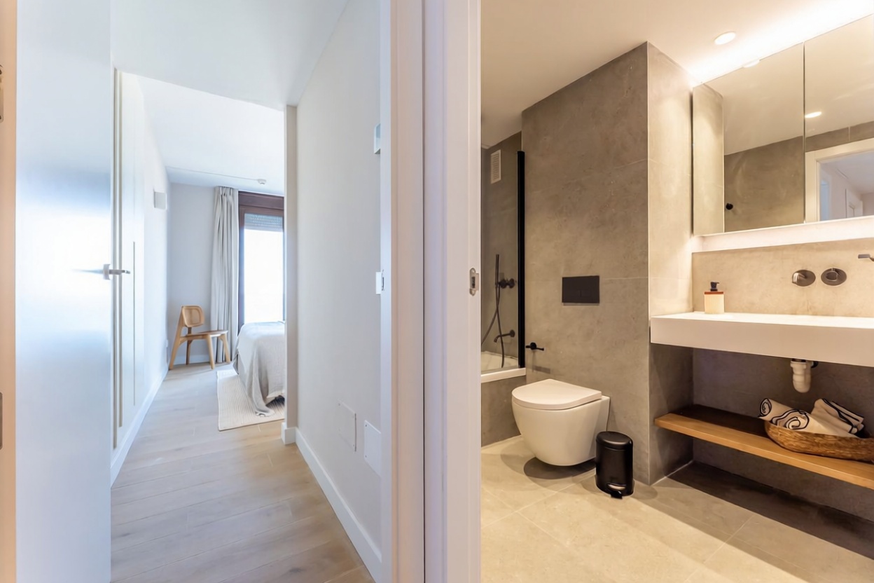 Beachfront duplex in Ciutadella — Bedroom