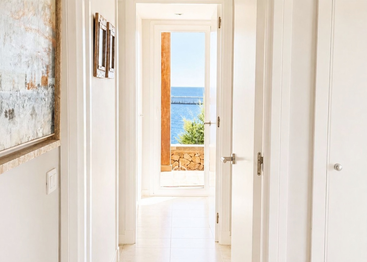 Wohnung in erste Strandlinie in Ciutadella — Schlafzimmer