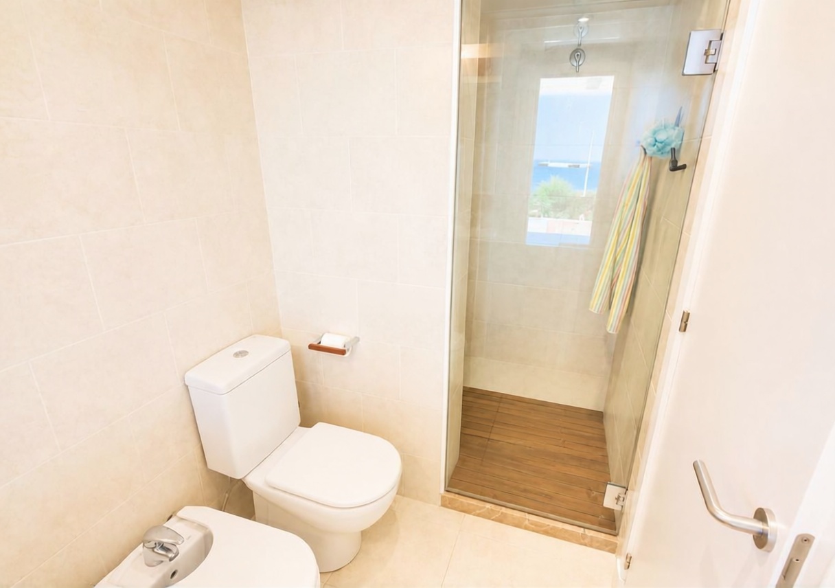 Wohnung in erste Strandlinie in Ciutadella — Schlafzimmer