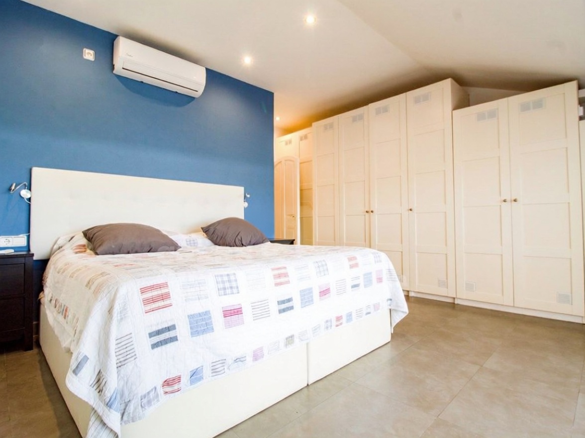 Chalet con acceso directo a playa en Maó — Dormitorio