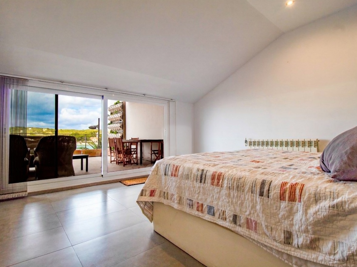 Chalet con acceso directo a playa en Maó — Dormitorio