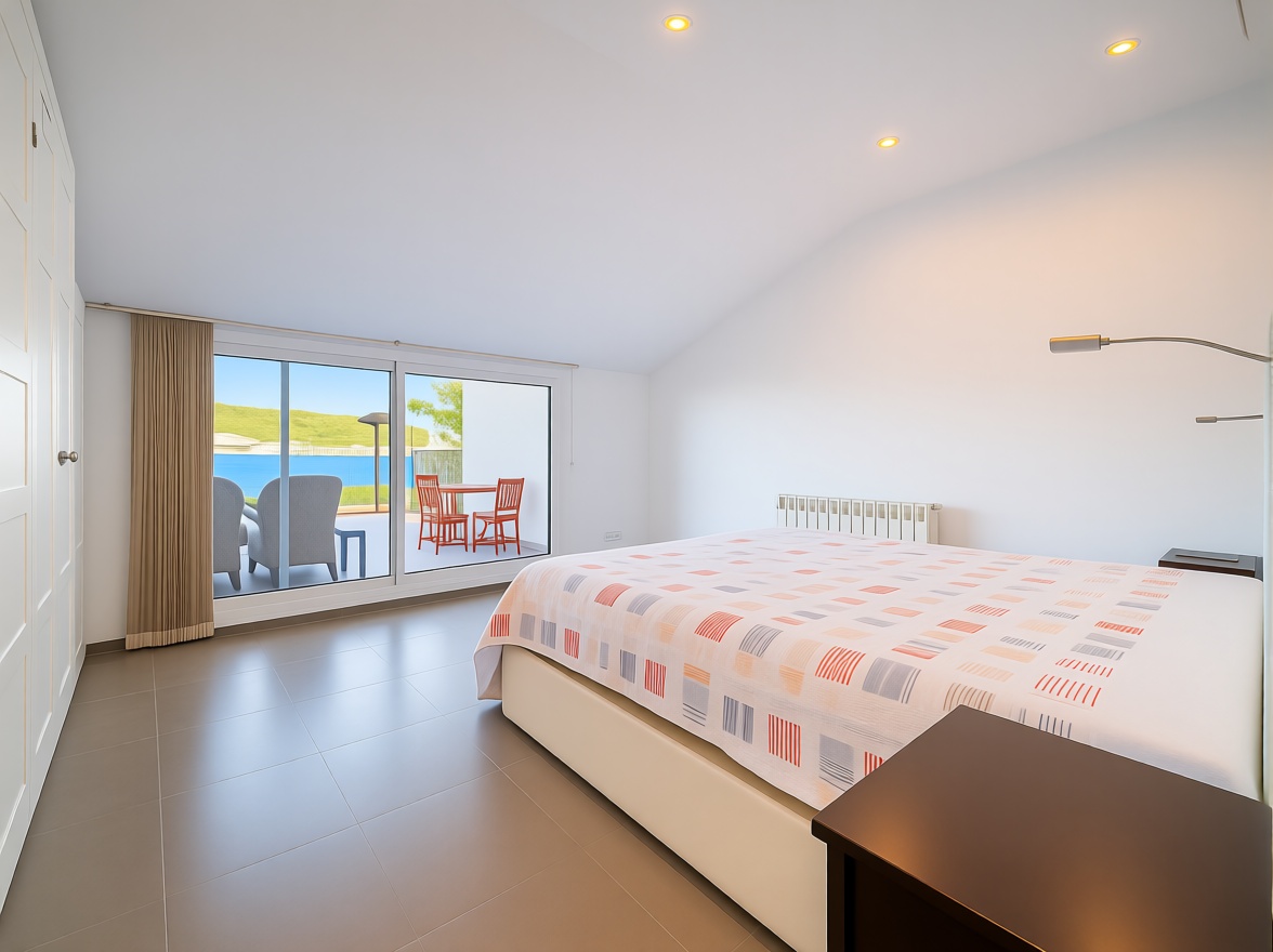 Chalet con acceso directo a playa en Maó — Dormitorio