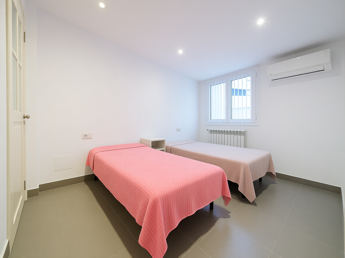Chalet con acceso directo a playa en Maó — Dormitorio
