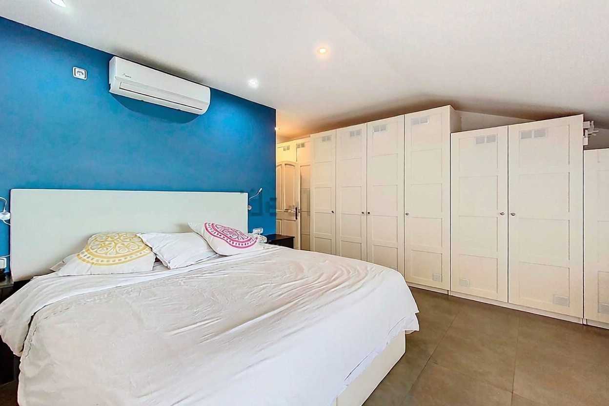 Chalet con acceso directo a playa en Maó — Dormitorio