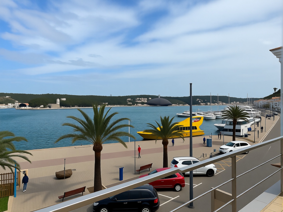 Chalet with direct beach access in Maó/Mahón — Sea terrace