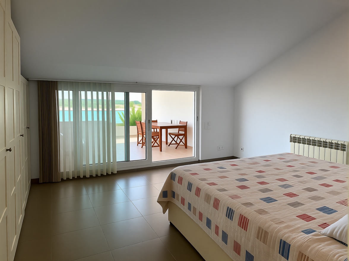 Chalet with direct beach access in Maó/Mahón — Bedroom