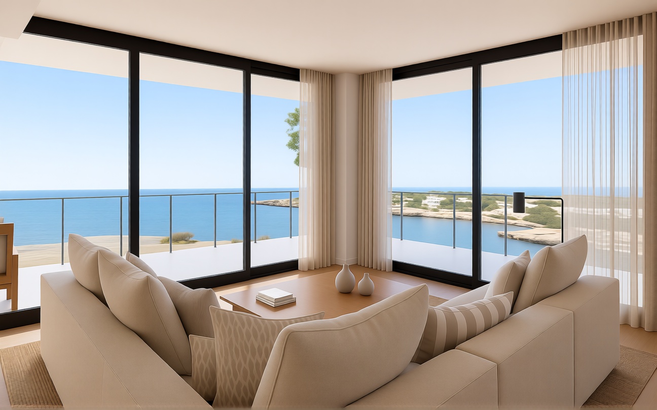 Beachfront flat in Ciutadella