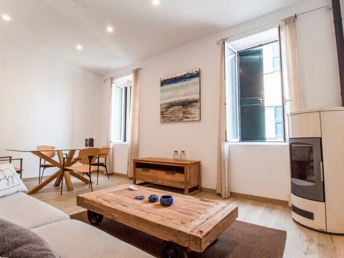Chalet con acceso directo a playa en Maó — Salón