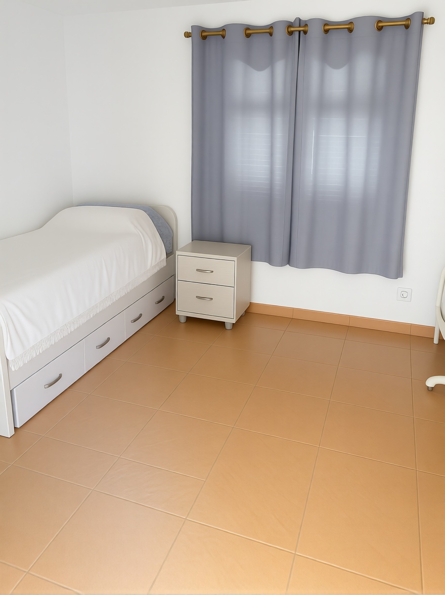 Chalet with direct beach access in Ciutadella — Bedroom