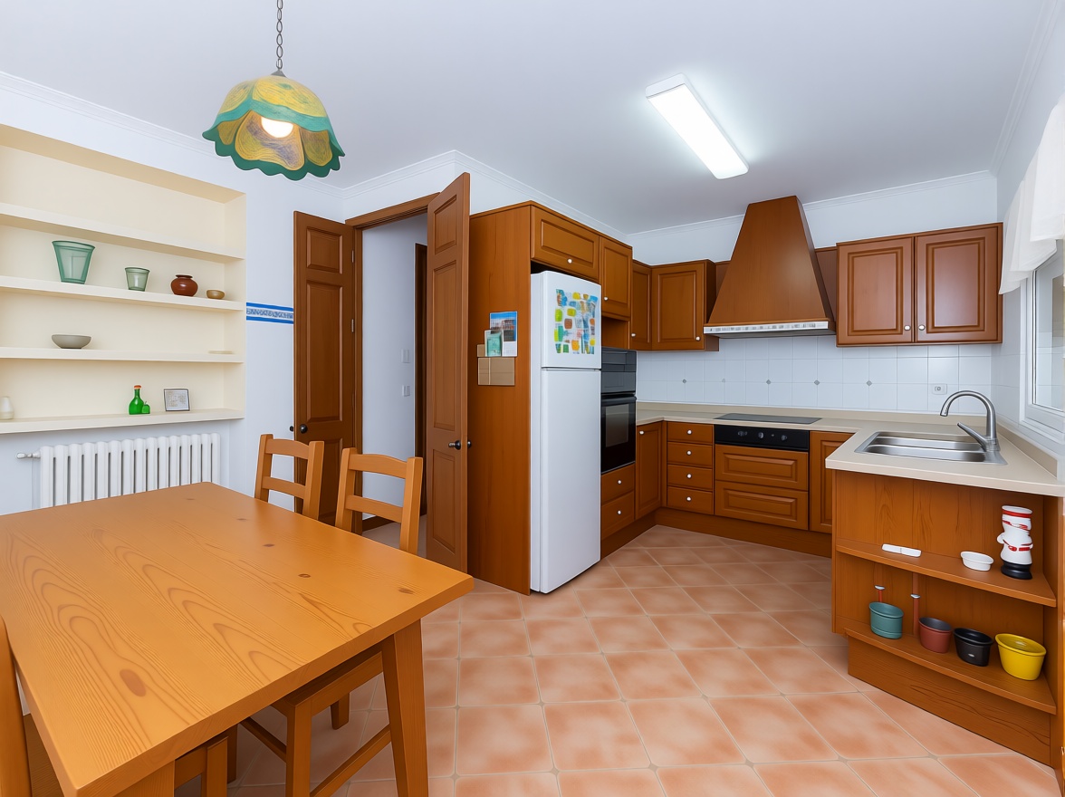 Chalet with direct beach access in Mallorca, Balears (Illes) — Kitchen