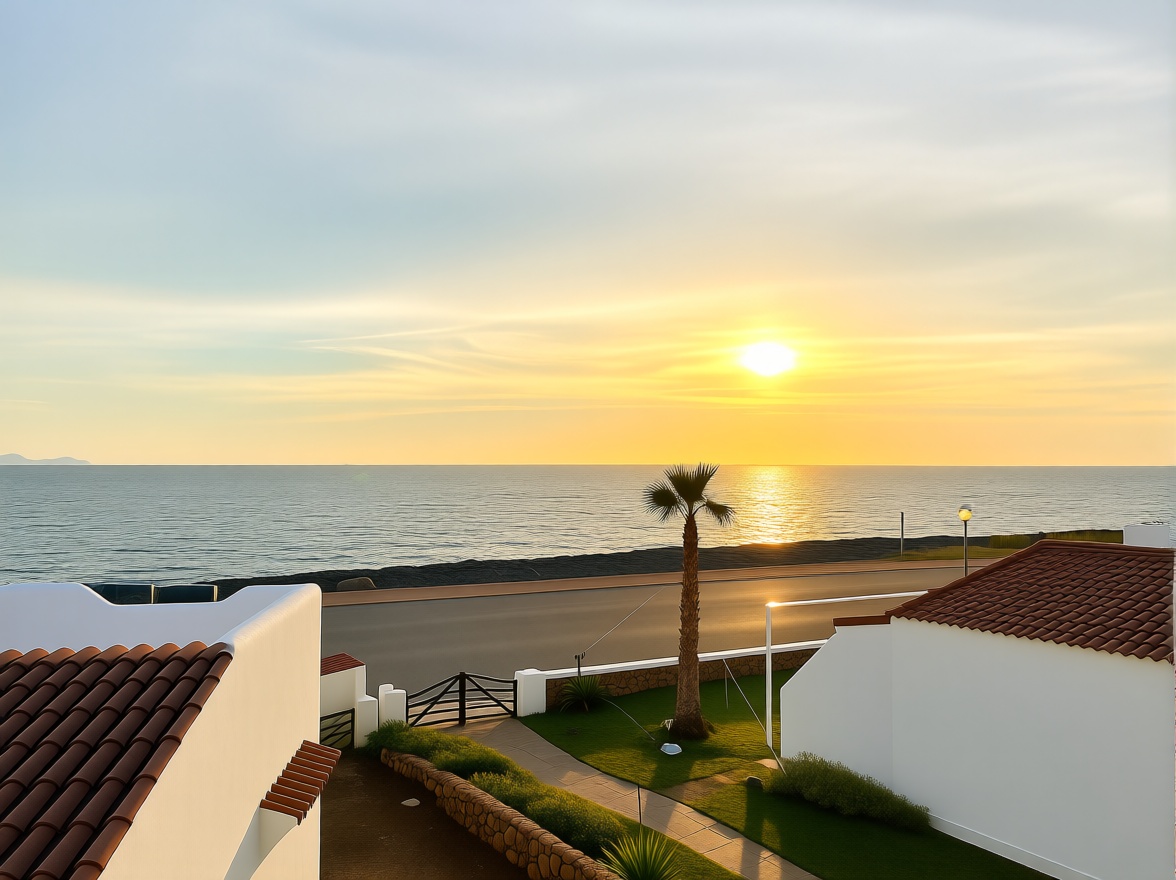 Chalet with direct beach access in Ciutadella — Sea view