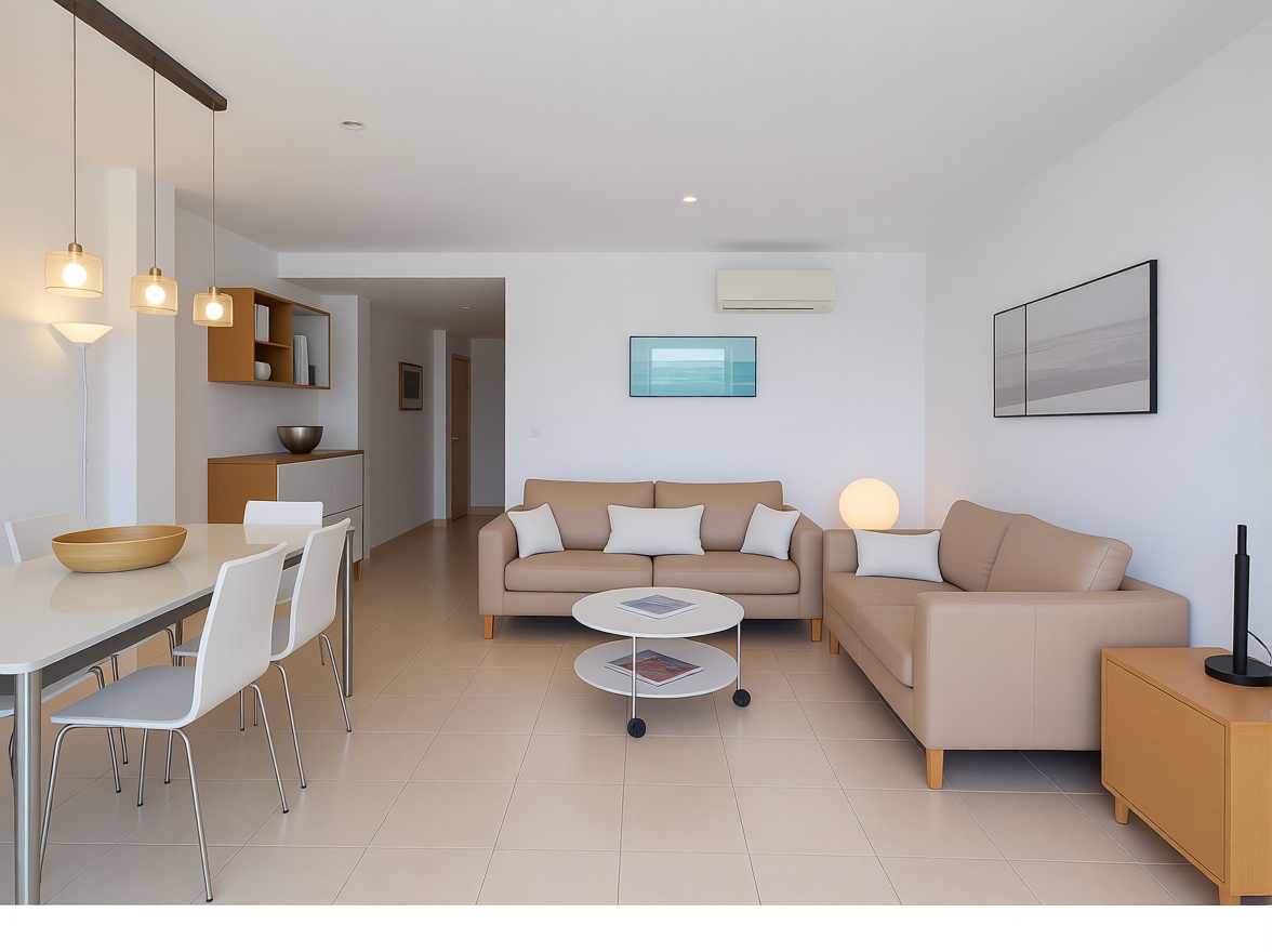 Piso en primera línea de playa en Maó — Cocina