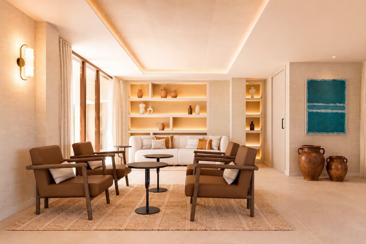 Wohnung in erste Strandlinie in Ciutadella — Wohnzimmer
