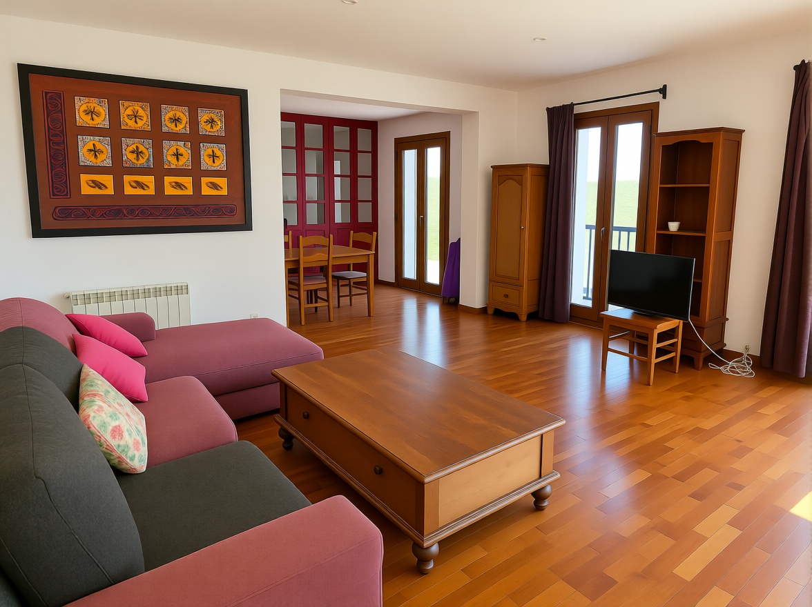 Duplex in erste Strandlinie in Maó — Wohnzimmer