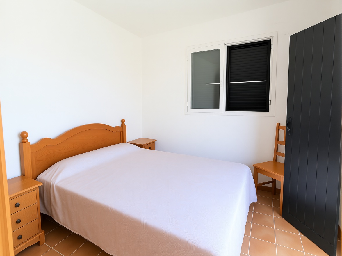 Chalet mit direkter Strandzugang in Maó/Mahón — Schlafzimmer