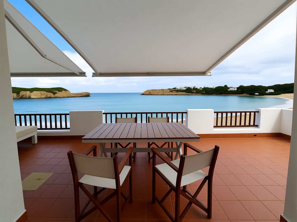 Seafront attic in Es Mercadal