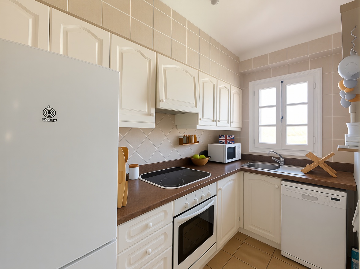 Wohnung in erste Strandlinie in Es Mercadal — Küche