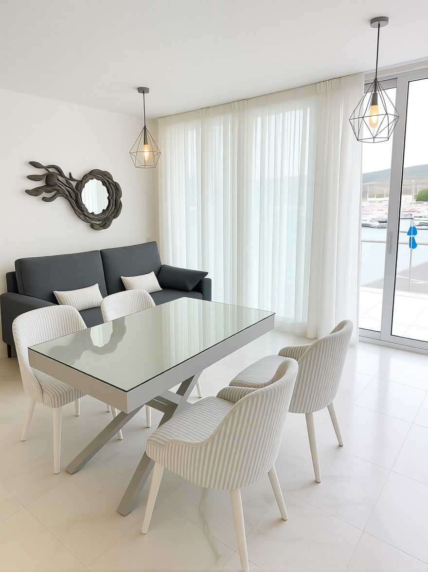 Wohnung in erste Strandlinie in Maó/Mahón — Wohnzimmer