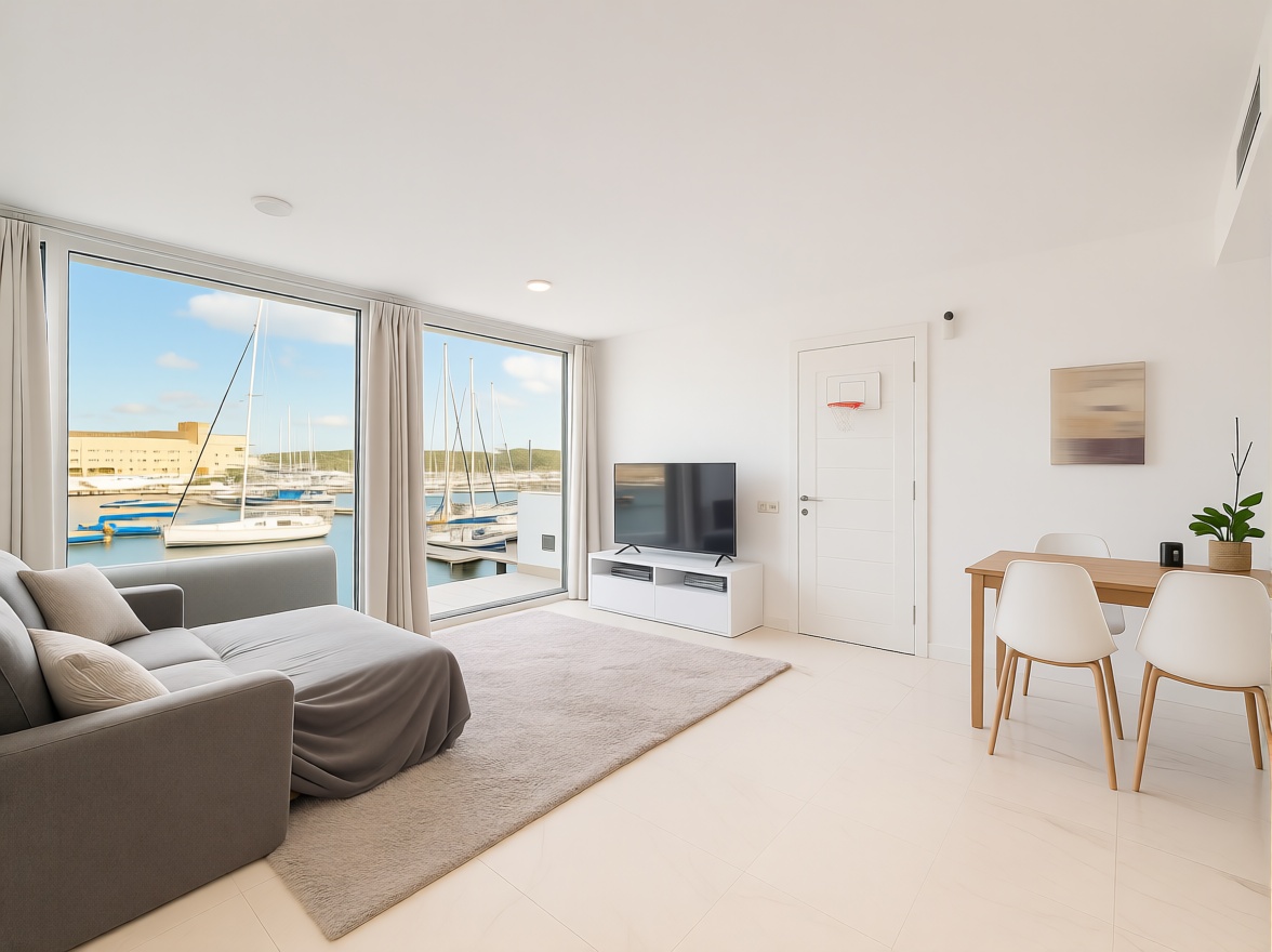 Wohnung in erste Strandlinie in Maó/Mahón — Wohnzimmer