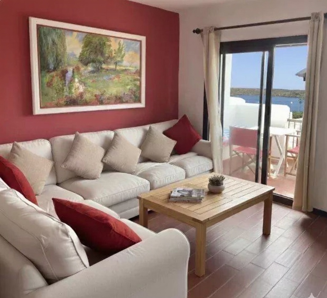 Beachfront duplex in Mallorca, Balears (Illes) — Living room