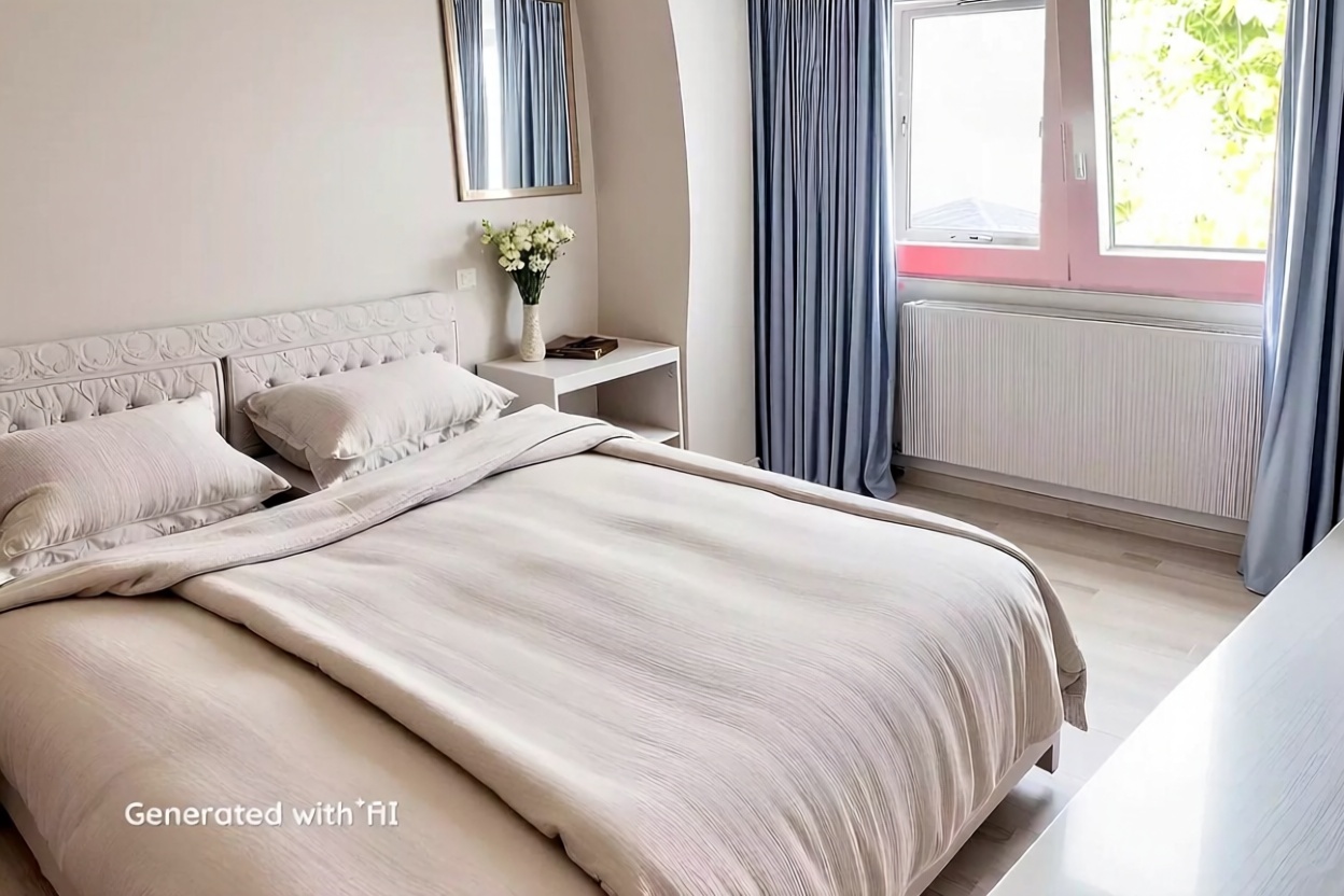 Beachfront duplex in Mallorca, Balears (Illes) — Bedroom