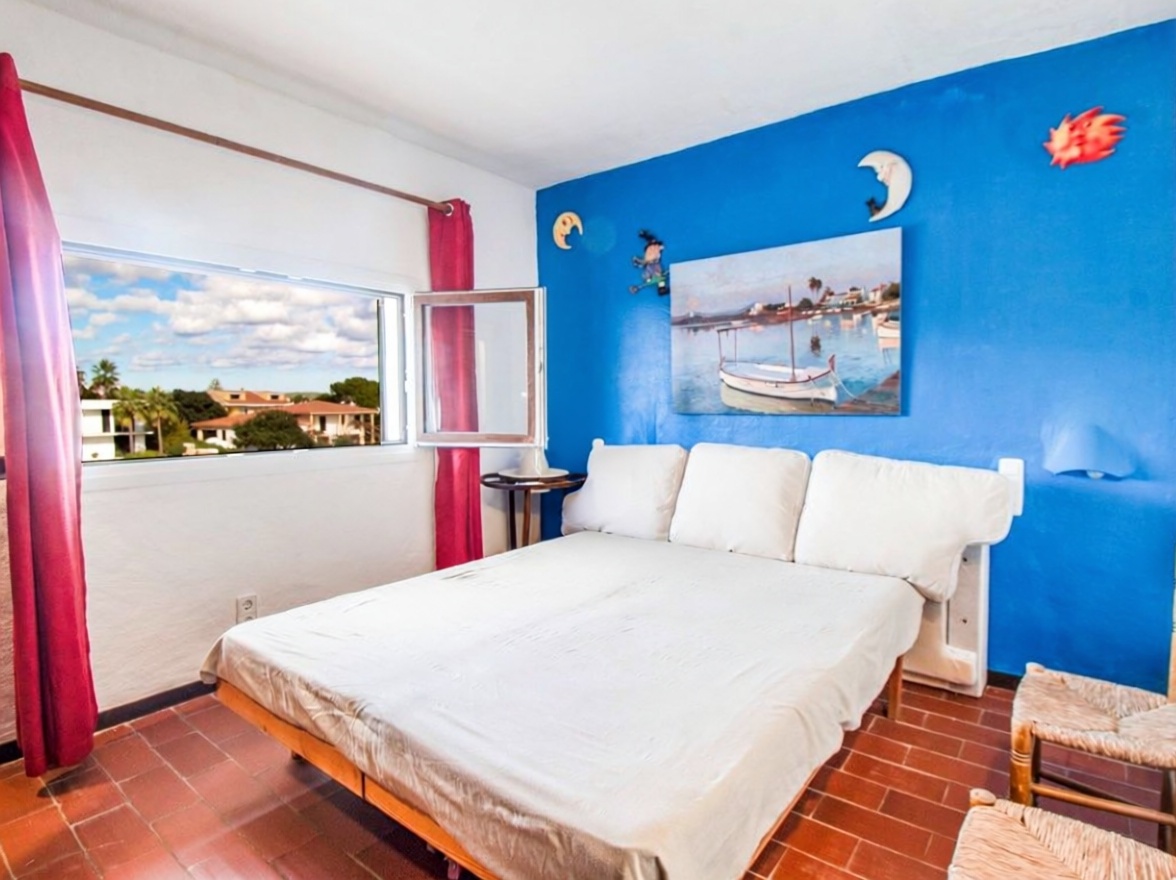 Beachfront flat in Mallorca, Balears (Illes) — Bedroom