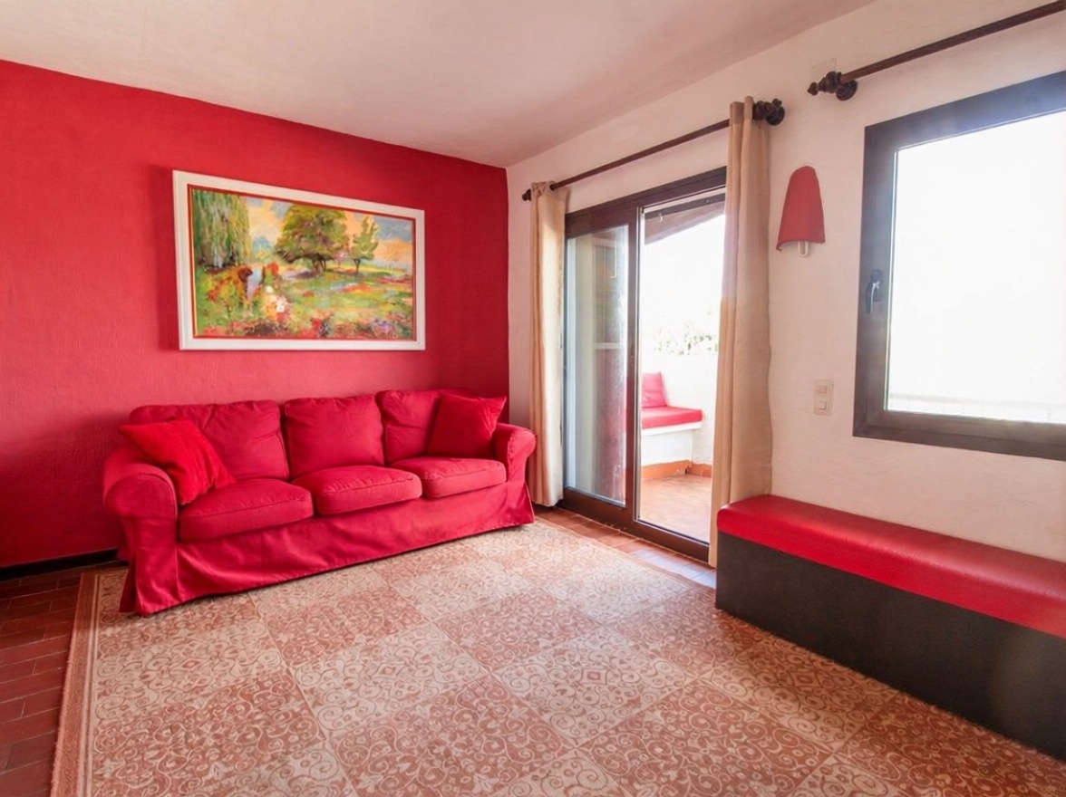 Beachfront flat in Mallorca, Balears (Illes) — Living room