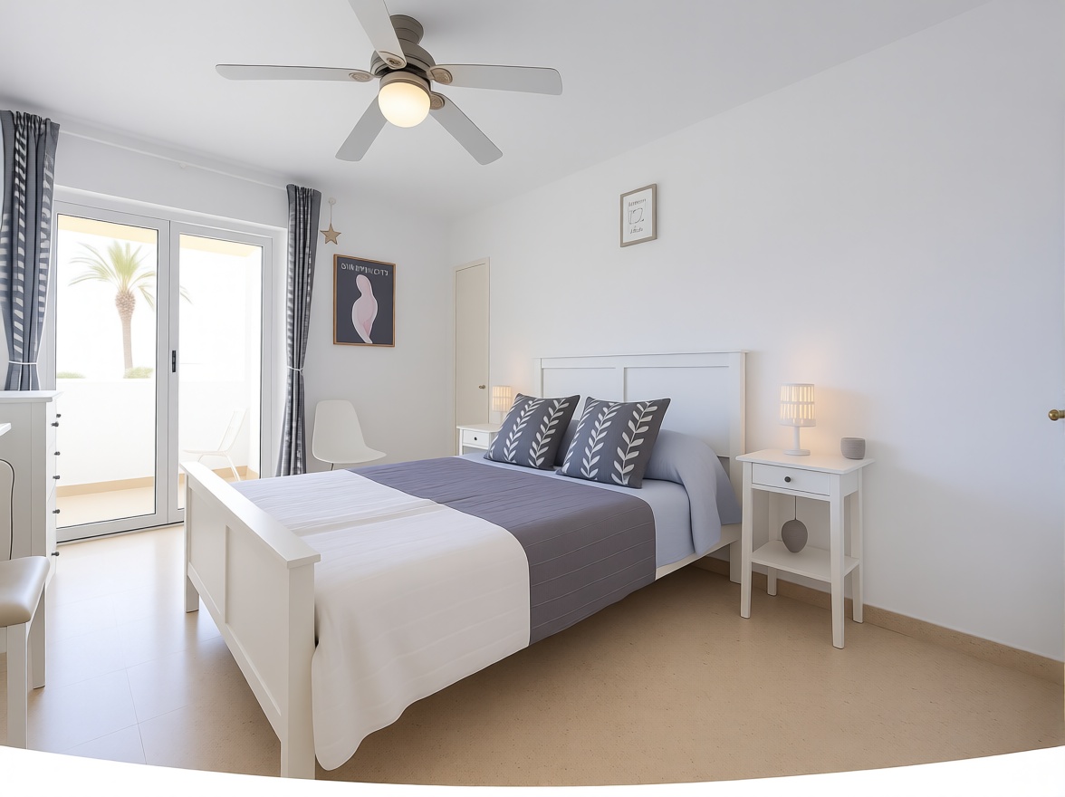 Beachfront flat in Mallorca, Balears (Illes) — Bedroom