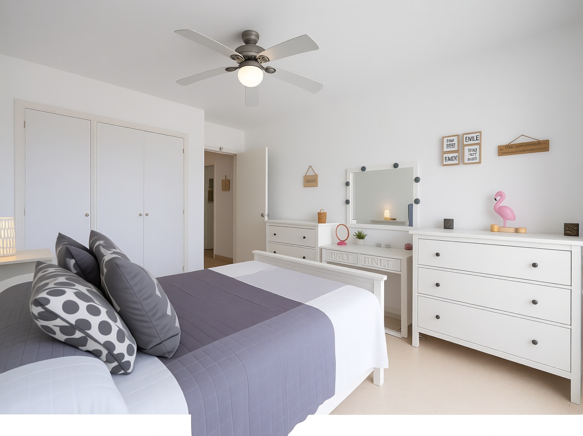 Beachfront flat in Mallorca, Balears (Illes) — Bedroom