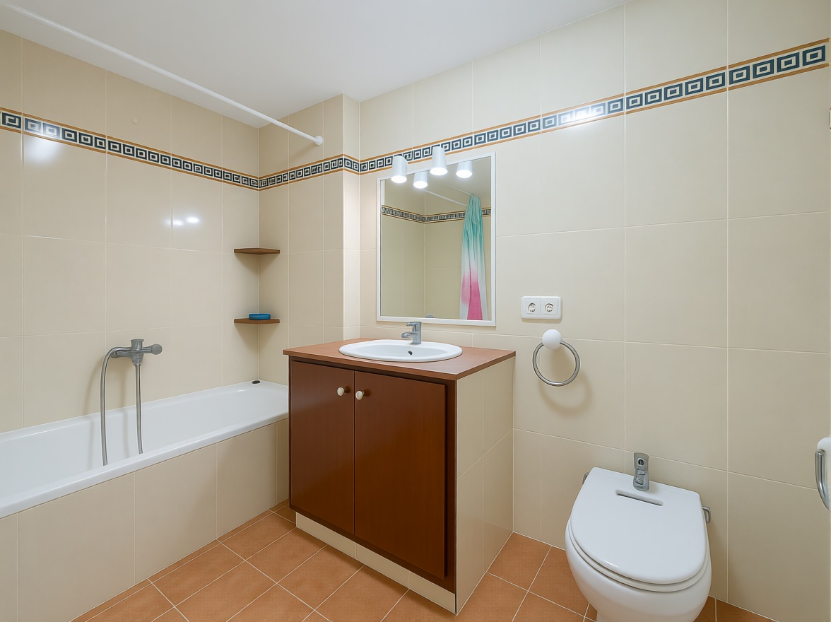 Beachfront flat in Mallorca, Balears (Illes) — Bathroom