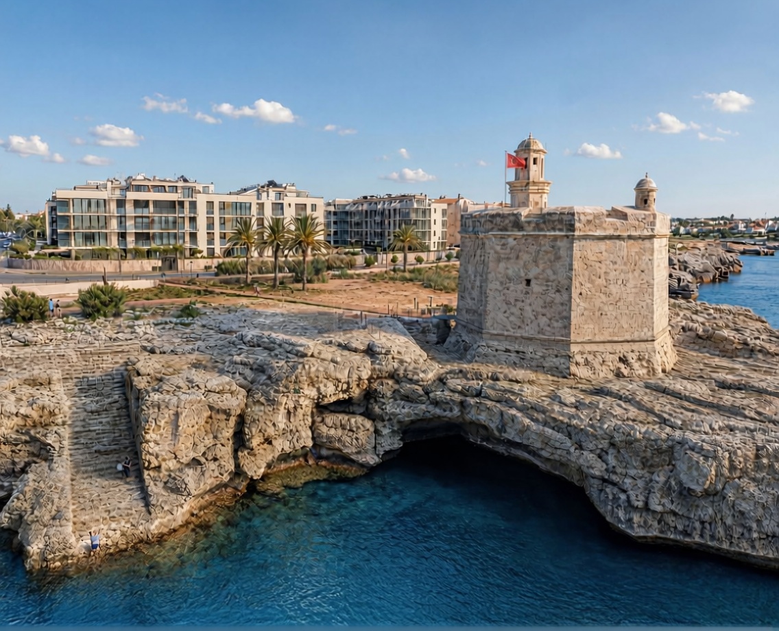 Beachfront flat in Ciutadella