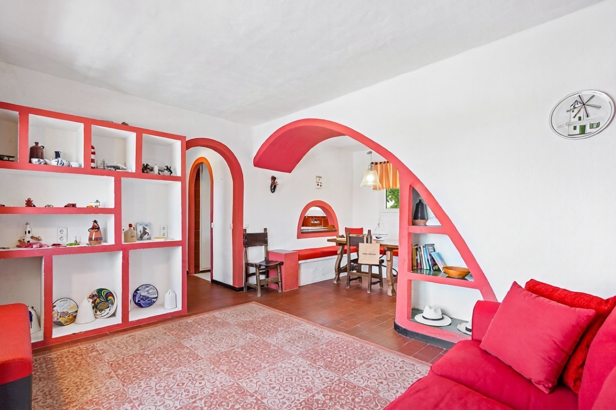 Beachfront duplex in Mallorca, Balears (Illes) — Living room