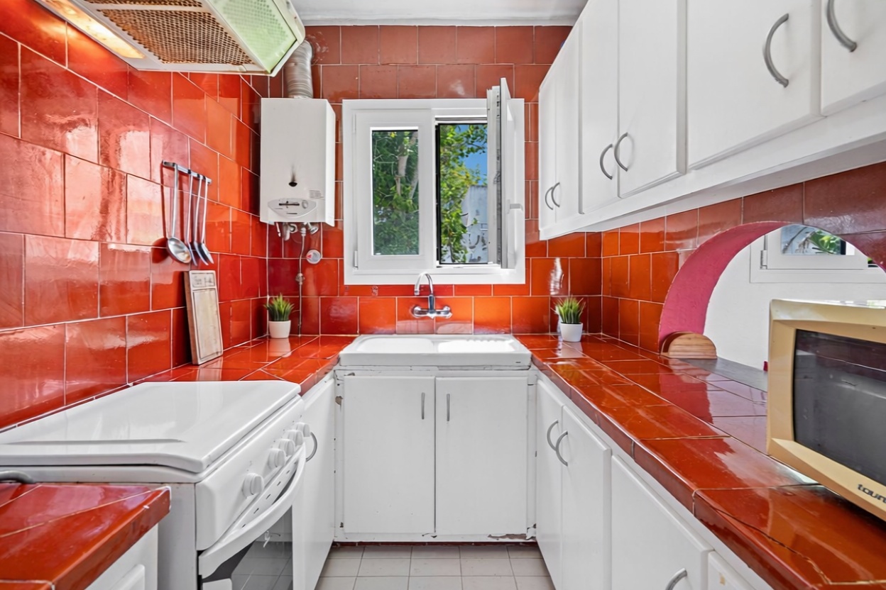 Beachfront duplex in Mallorca, Balears (Illes) — Kitchen