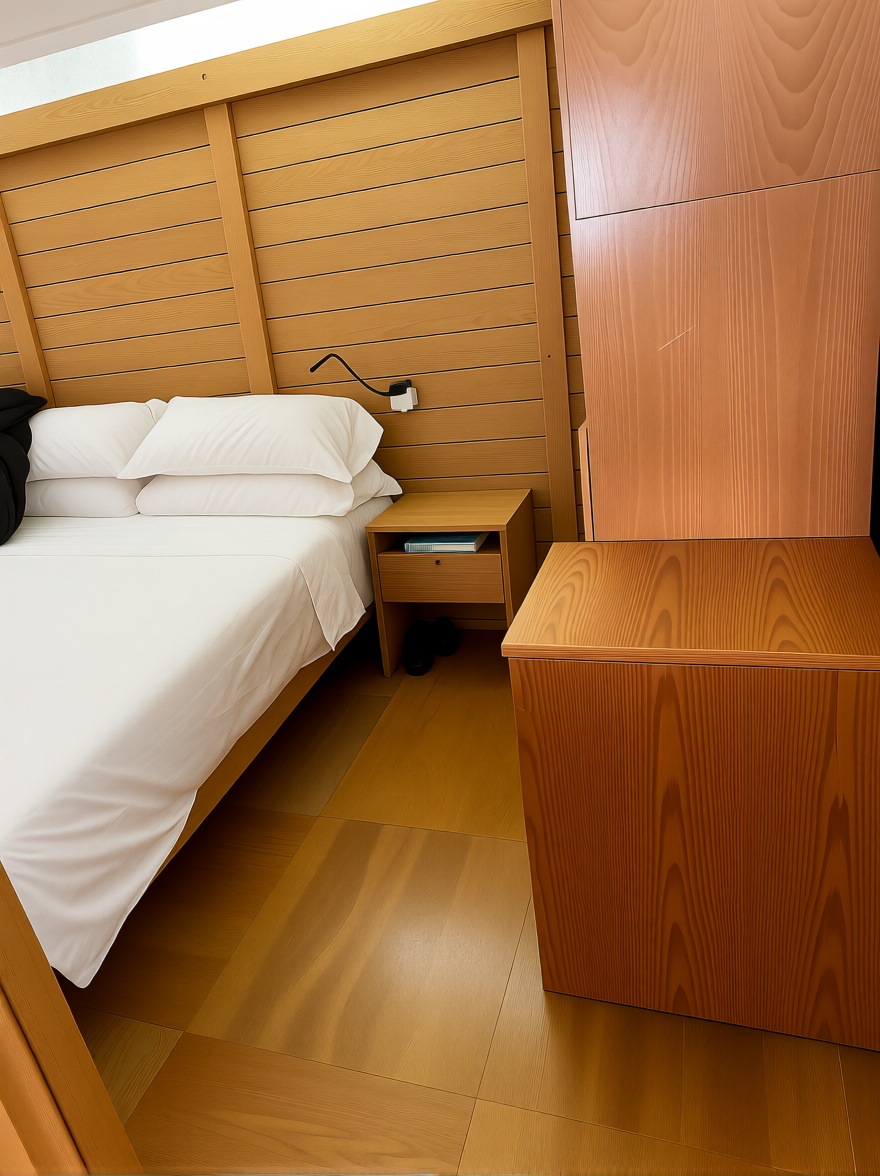 Chalet with direct beach access in Es Mercadal — Bedroom