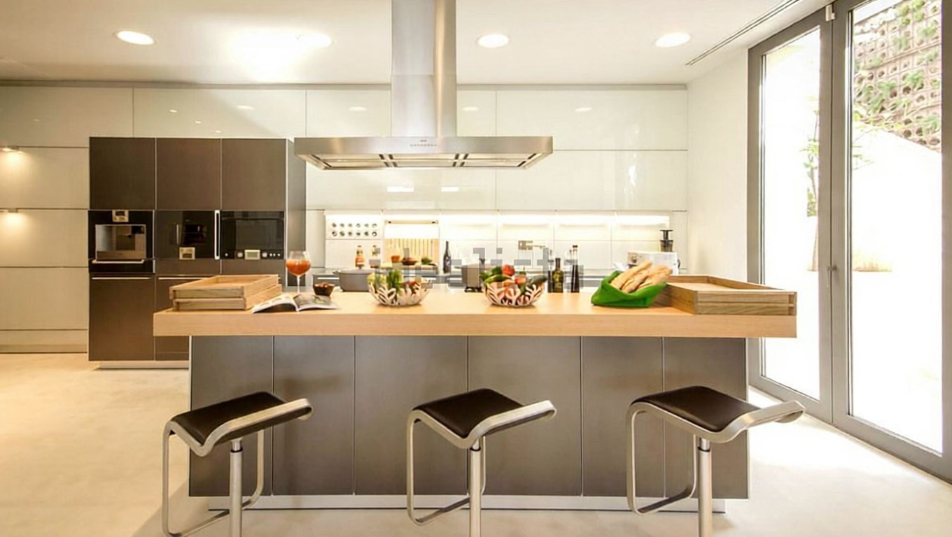 Chalet with direct beach access in Andratx — Kitchen