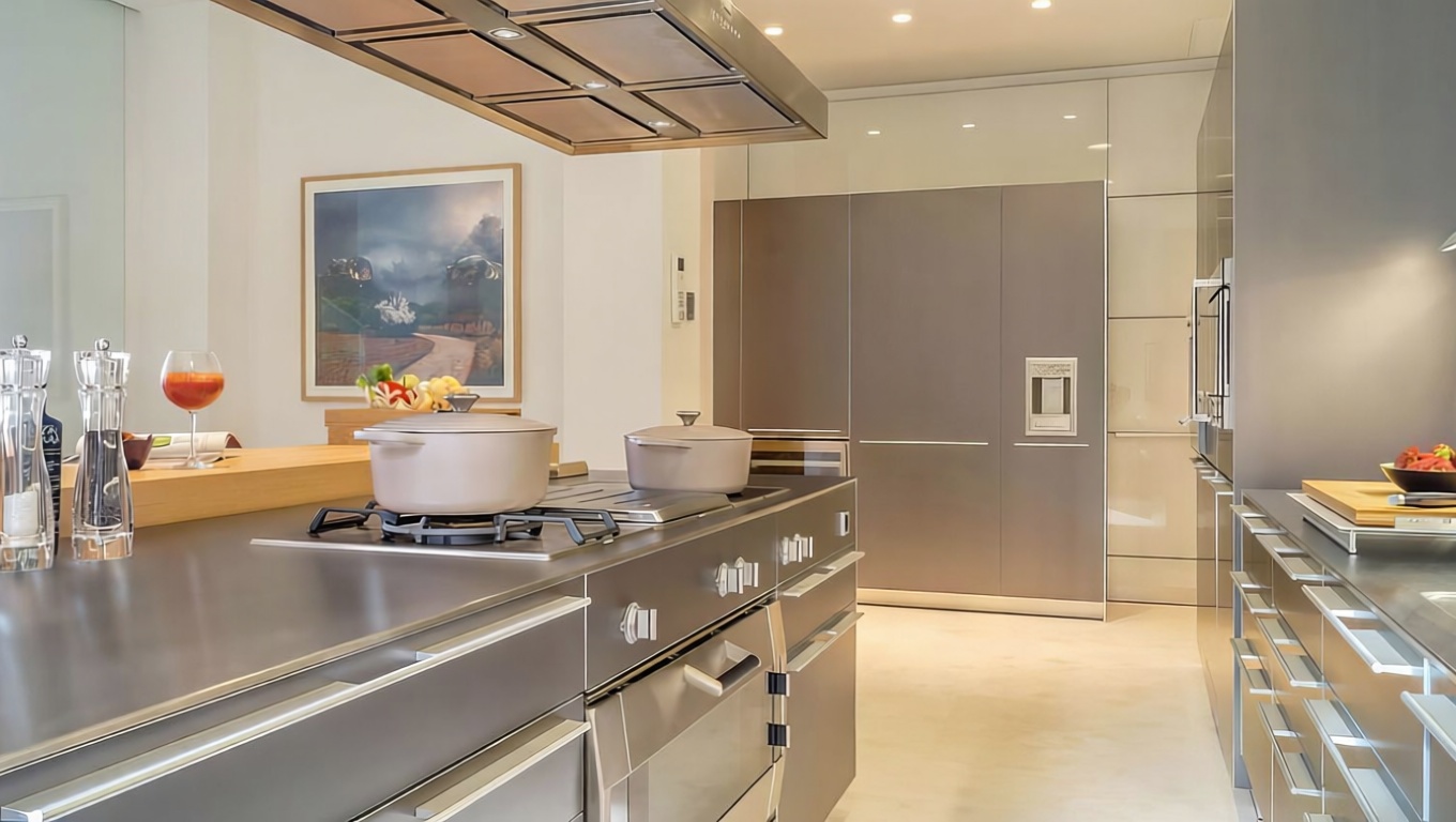 Chalet with direct beach access in Andratx — Kitchen