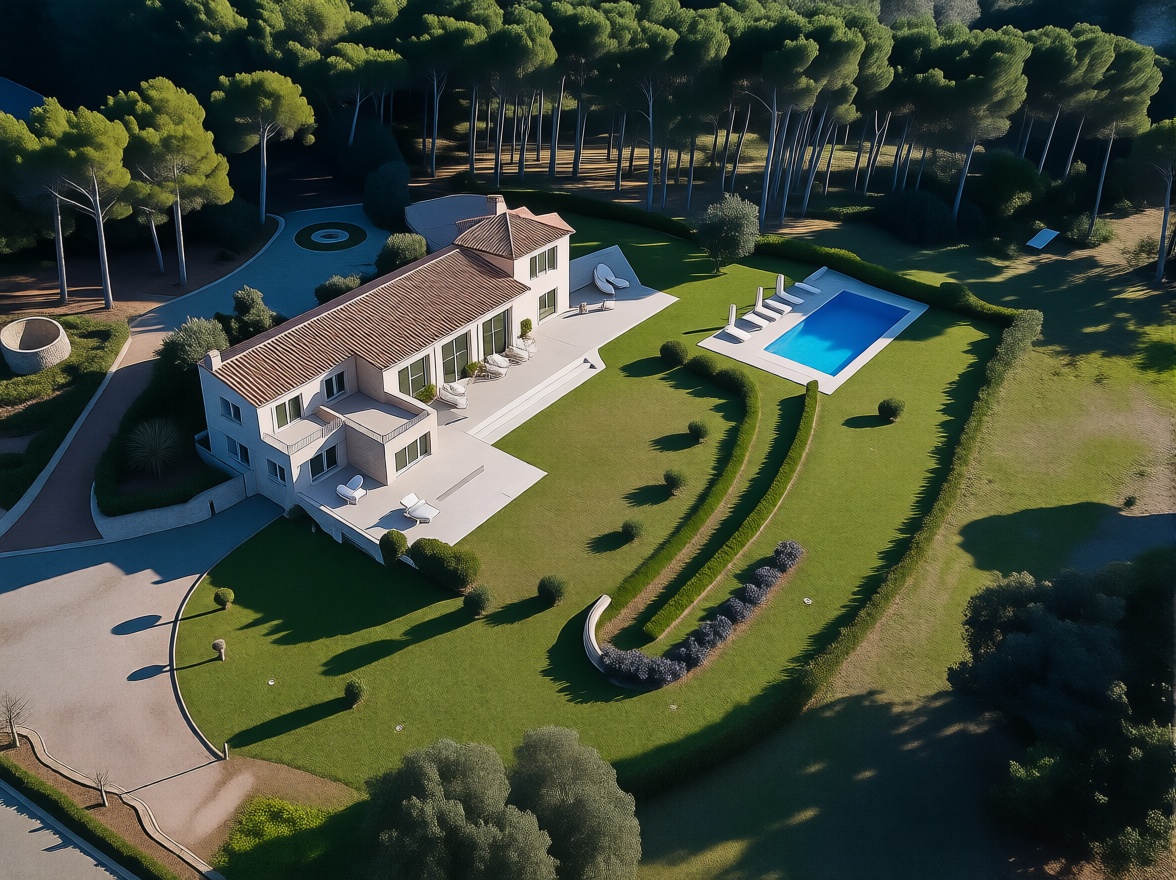 Chalet with direct beach access in Mallorca, Balears (Illes) — Aerial