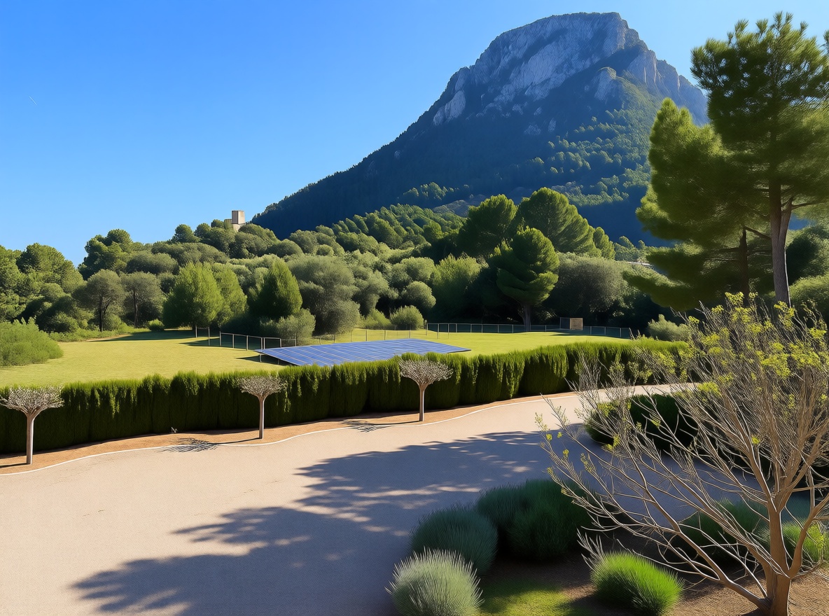Chalet with direct beach access in Mallorca, Balears (Illes) — Garden